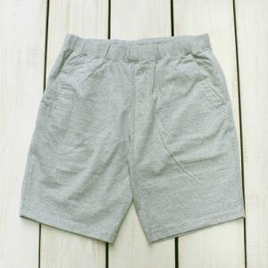 Good On グッドオン ヘビージャージトラベルショーツ  メタルグレー 製品洗い Heavy Jersey Travel Shorts Metal Grey｜beardstore