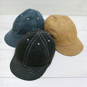 Good On グッドオン プレイキャップ ショート バイザー 9oz ヘビー ジャージー 製品染め 日本製 Heavy Jersey Play Cap Pigment｜beardstore