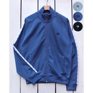 Fred Perry フレッドペリー ジャージトラックジャケット Taped Track Jacke...