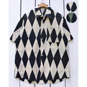 jawandi ジャワンディ バティック半袖シャツ Batik SS Basic Shirts Da...