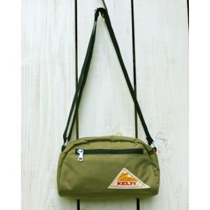 KELTY ケルティ ラウンドトップバック S タン コーデュラ Vintage Round Top Bag S Tan cordura ポーチ 小さ目｜beardstore