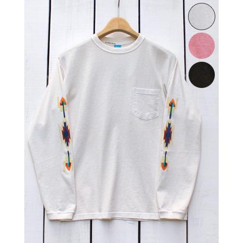 Good On Kouhei Terrai グッドオン 別注 チマヨプリントポケットTシャツ 製品染...