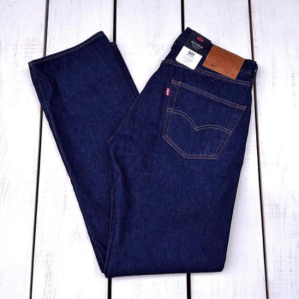 LEVI'S PREMIUM 501 リーバイスプレミアム 501 ダークインディゴ リンス セルビ...