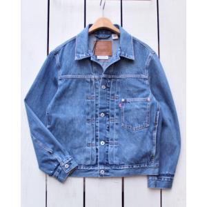 LEVI'S PREMIUM リーバイスプレミアム タイプ1 トラッカージャケット ミディアムインデ...