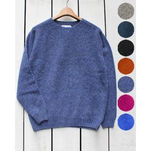 Jamieson's of Shetland ジャミーソンズ ボーダークルーネックセーター