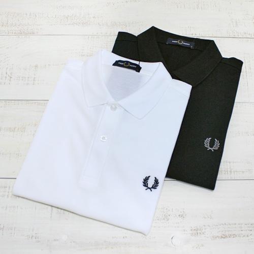 Fred Perry フレッドペリー ポロシャツ ホワイト ブラック The Fred Perry ...