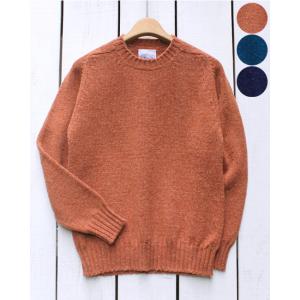 Jamieson's ジャミーソンズ サドルショルダークルー セーター Plain Saddle S...
