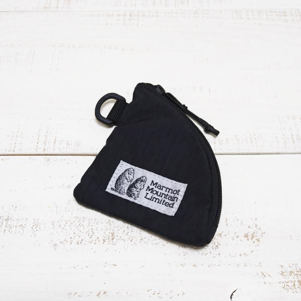 Marmot マーモット コインケース  ミニウォレット ブラック 黒 MMW Coin Case ...