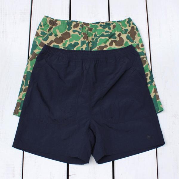 Marmot マーモット システマショーツ Systema Shorts しわ加工 ナイロン 刺繍ロ...