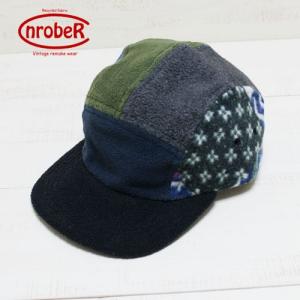 nrobeR ローバー ジェットキャップ マルチ Jet Cap Multi フリース リメイク 1点もの ブラック ネイビー チャコール オリーブ｜beardstore