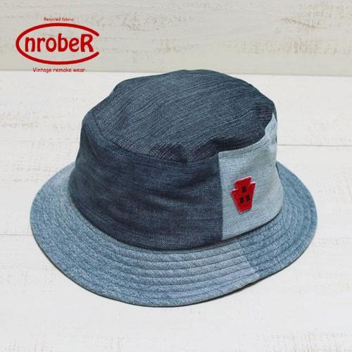 nrobeR ローバー バケットハット インディゴデニム B Bucket Hat Indigo D...