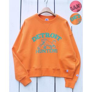 Russell Athretic Womens ラッセル アスレチック ウィメンズ クロップドクルー...