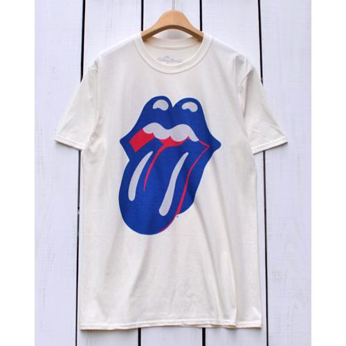 Rock Off The Rolling Stones プリントTシャツ ローリングストーンズ Bl...