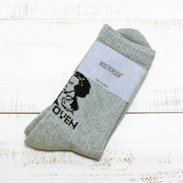 Rostersox ロスターソックス ベートーヴェンソックス グレー Beethven Socks ...
