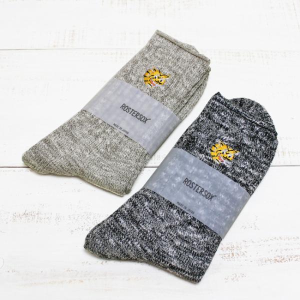 Rostersox ロスターソックス タイガーソックス B Tiger Slub Mix Socks...