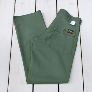 Stan Ray スタンレー 4ポケット ファティーグパンツ オリーブ バックサテン ノンウォッシュ 4 Pocket Fatigue Pants Olive Back Sateen｜beardstore