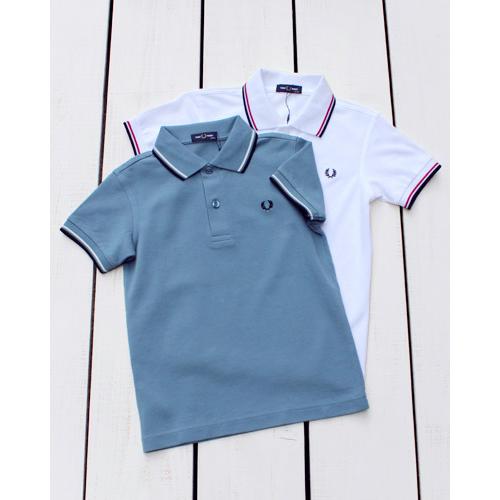 Fred Perry フレッドペリー キッズ ポロシャツ  2本ラインフレッドペリーシャツ Kids...