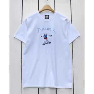 THRASHER（スラッシャー） プリントTシャツ ネイビー 紺 40周年記念 40