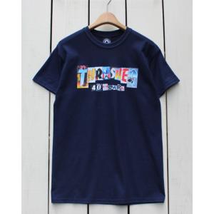 THRASHER（スラッシャー） プリントTシャツ ブラック 黒 ファイアロゴ