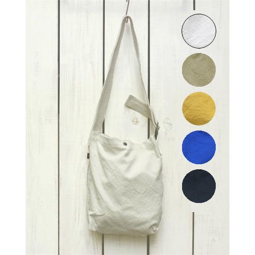 V.D.L.C ダブルリングバッグ ショルダー 生成 ベージュ からし 瑠璃 濃紺 ユニセックス D...