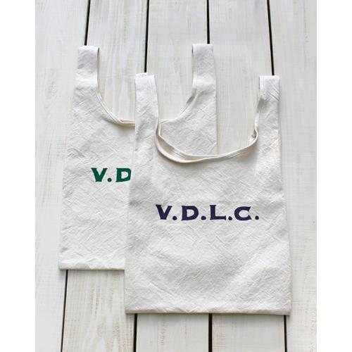 V.D.L.C エコバッグ Mサイズ 生成り 洗い Eco Bag M Natural 帆布 キャン...