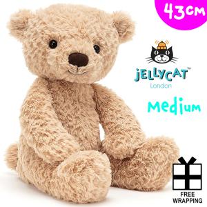 JELLYCAT ジェリーキャット Finley Bear FIN4B Medium Mサイズ クマ テディベア くまちゃん かわいい ふわふわ プレゼント 誕生祝い｜beare-y