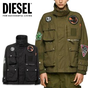 DIESEL ディーゼル メンズ ミリタリーコート【J-BATTLE】ブルゾン アウター ジャケット