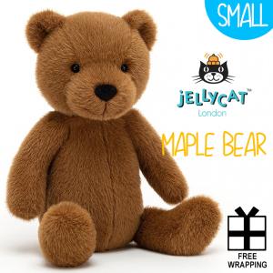 JELLYCAT ジェリーキャット Maple Bear Small MAP2B メープル メイプル ベア クマ テディベア ビンテージスタイル かわいい ふわふわ 誕生祝い｜beare-y