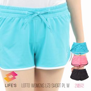 ショートパンツ レディース 短パン 韓流 ファッション ホットパンツ おしゃれ かわいい スポーツウェア ロット LOTTO LIFE'S L73 SHORT PL W 210972