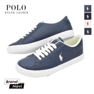 レディース スニーカー ポロ 婦人 女性 POLO RALPH LAUREN ラルフローレン セロン ローカット THERON IV 通学 通勤 靴 ネイビー スエード