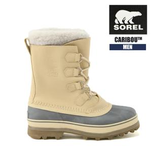 ソレル ブーツ SOREL メンズ 男性用 カリブー ウール Quarry/Buffalo ソレル ブーツ SOREL メンズ 男性用 カリブー ウール Quarry/Buffalo