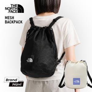 ノースフェイス メッシュ ナップサック 黒 バックパック ジムサック メンズ レディース おしゃれ ブランド THE NORTH FACE