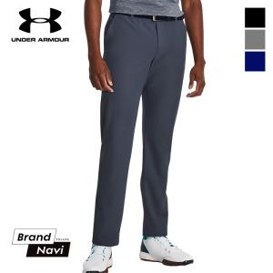 新品　アンダーアーマー ゴルフ　ロゴ入りストレッチパンツ「XL・グレー」 UNDER ARMOUR（アンダーアーマー） 爆買 メンズ ズボン ゴルフ パンツ