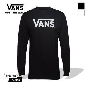 バンズ VANS ロンT Tシャツ 長袖 メンズ トップス ロングスリーブ ロングTシャツ コットン リブ袖 ストリート カジュアル｜bearfoot-shoes