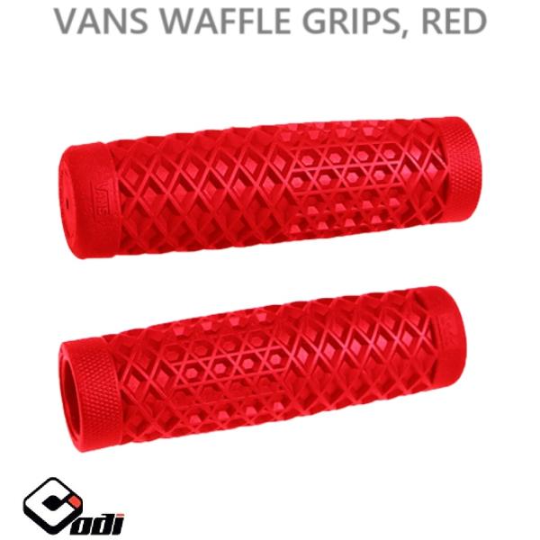 VANS/CULT・ODI・V-TWIN グリップ レッド　B02VTR・0630-2625　063...