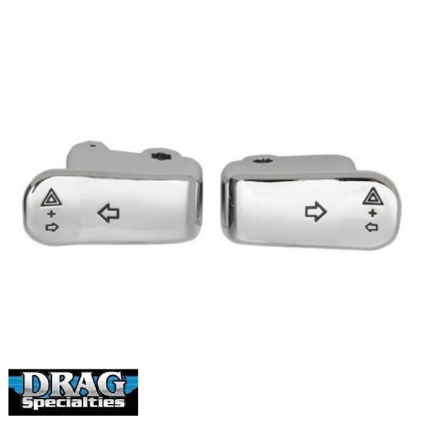 DRAG SPECIALTIES・1996-2013 ウインカーエクステンションキャップ　クローム ...