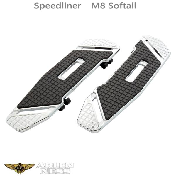 ARLEN NESS・M8ソフテイル・スピードライナー フロアボード ブラック　410-025　16...