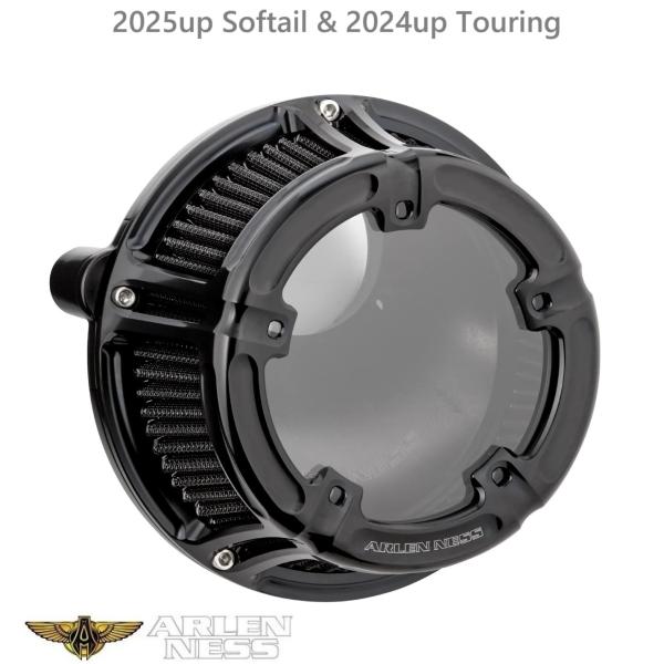 ARLEN NESS・2024up M8ソフテイル・ツーリング・METHOD エアクリーナーキット・...