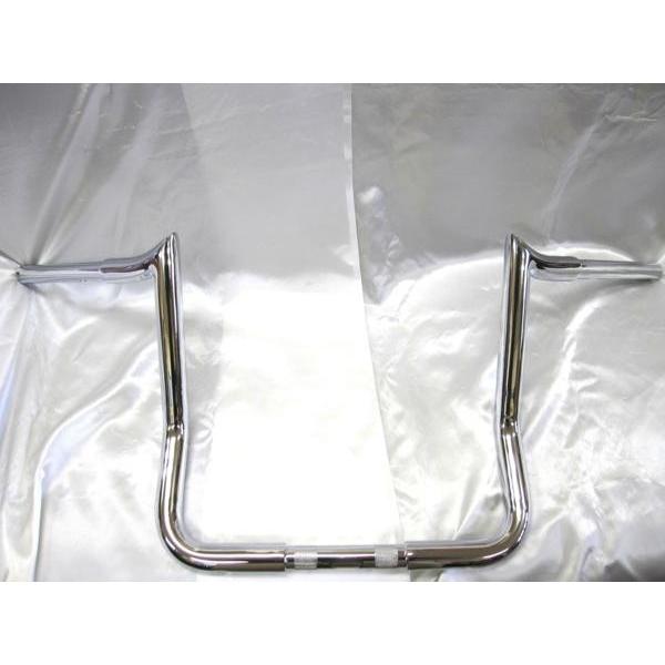 Paul Yaffe・FLHX＆FLHT 12インチ・バガーモンキーバー・クローム 0601-649...