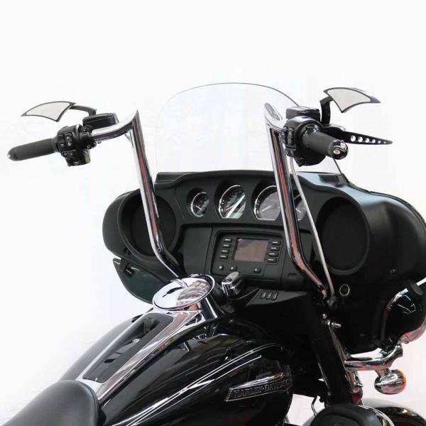 Paul Yaffe・FLHX＆FLHT・16インチ・バガーモンキーバー・クローム　MBB125-1...