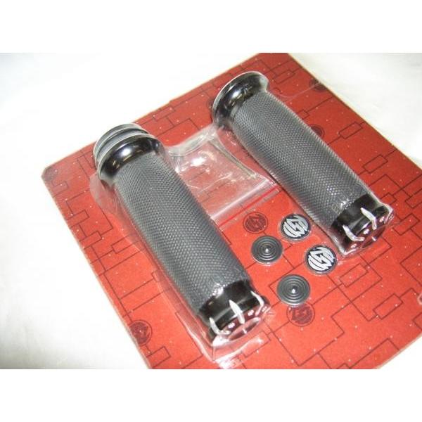 RSD・2008〜電子スロットル・CHRONOグリップ・ブラック　0063-2037-BM・0630...