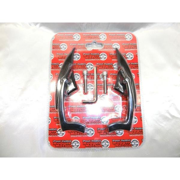 Paul Yaffe・パワーミラー・ブラック・左右セット　PMP-B・0640-0871