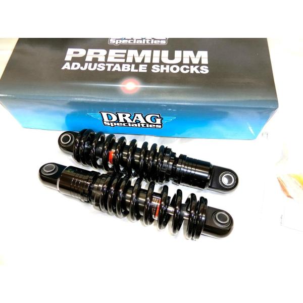 DRAG SPECIALTIES・ダイナ・11インチ 車高調リアサス・ブラック　1310-1198