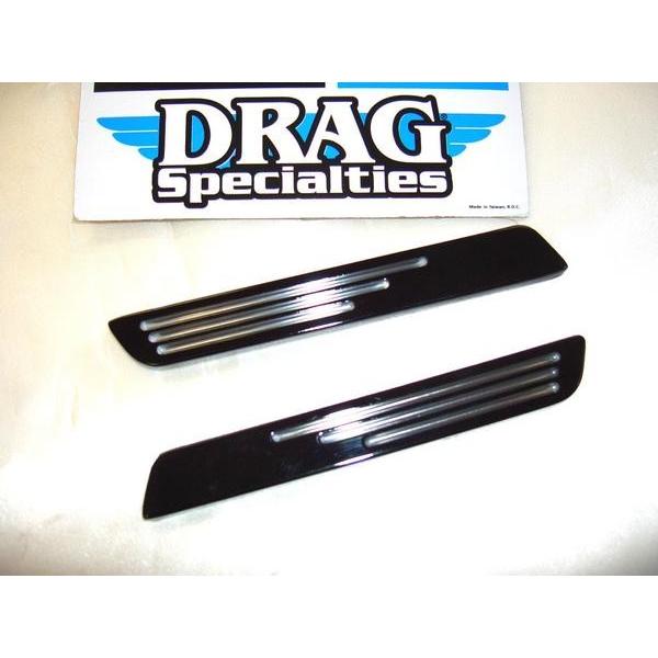 Drag Specialties 〜2013 Ball-Milled サドルバックラッチインサート・...