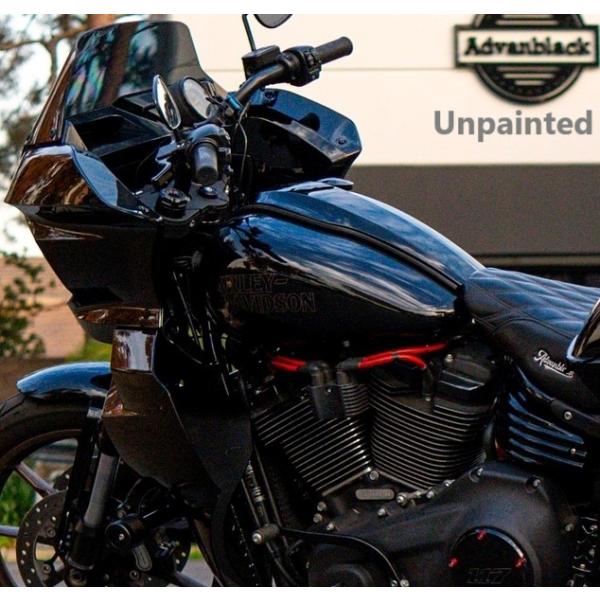 ADVAN BLACK・M8ソフテイル・FXLRS/ST タンク ダッシュ　LRSTDC-UP　未塗...