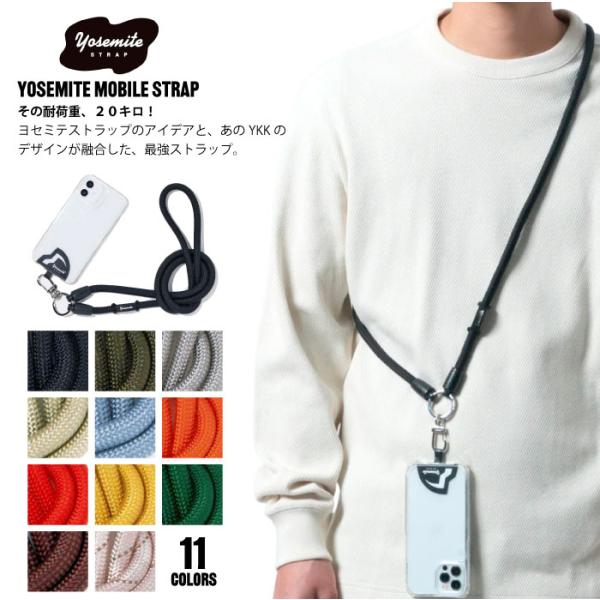 YOSEMITE MOBILE STRAP スマートフォン ヨセミテ モバイルストラップ 日本製 1...