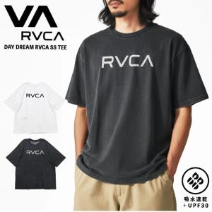 RVCA（ルーカ） 半袖Tシャツ 吸水速乾 UVカット 紫外線対策 オーバー