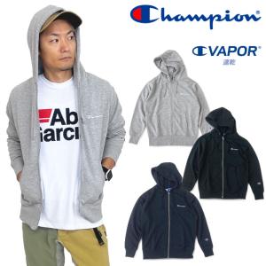 Champion チャンピオン 裏毛 ジップアップ パーカー 速乾 メンズ レディース スポーツ トレーニング ジム ダンス ルームウェア 部屋着 運動 C3-YS150｜bears-mall