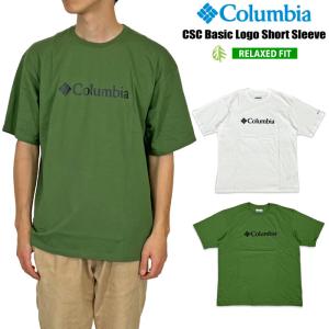 Columbia コロンビア 半袖Tシャツ CSC ベーシックロゴTシャツ メンズ アウトドア キャンプ JJ1586 ゆうパケット1点まで送料無料｜bears-mall