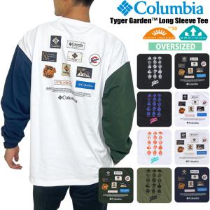 コロンビア メンズ 長袖Tシャツ ティガーガーデンロングスリーブTシャツ UVカット UPF50 吸湿 吸水 速乾 Columbia PM0568 ゆうパケット1点まで送料無料｜bears-mall